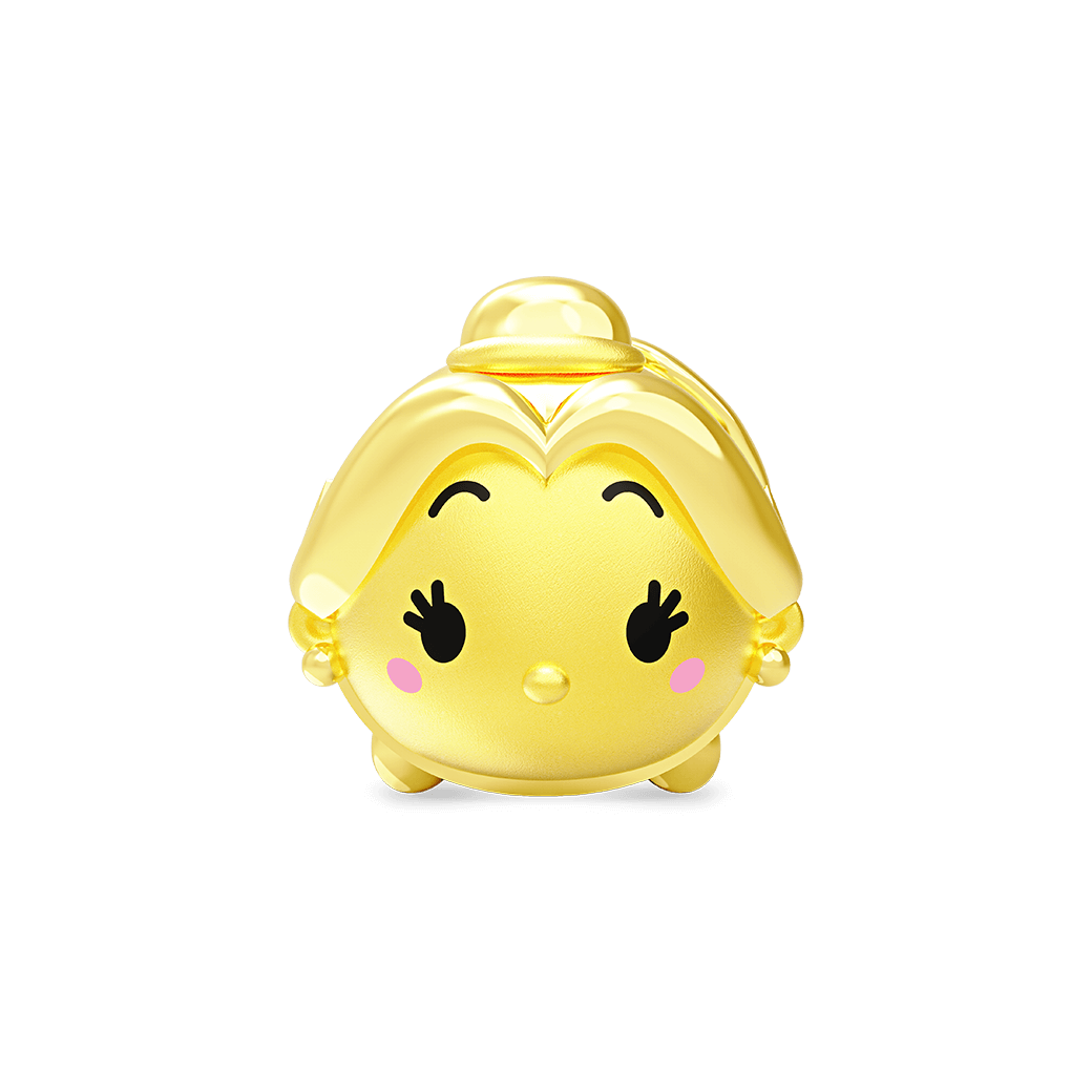 ภาพตรงชาร์มสร้อยข้อมือ Disney Tsum Tsum Belle Charm