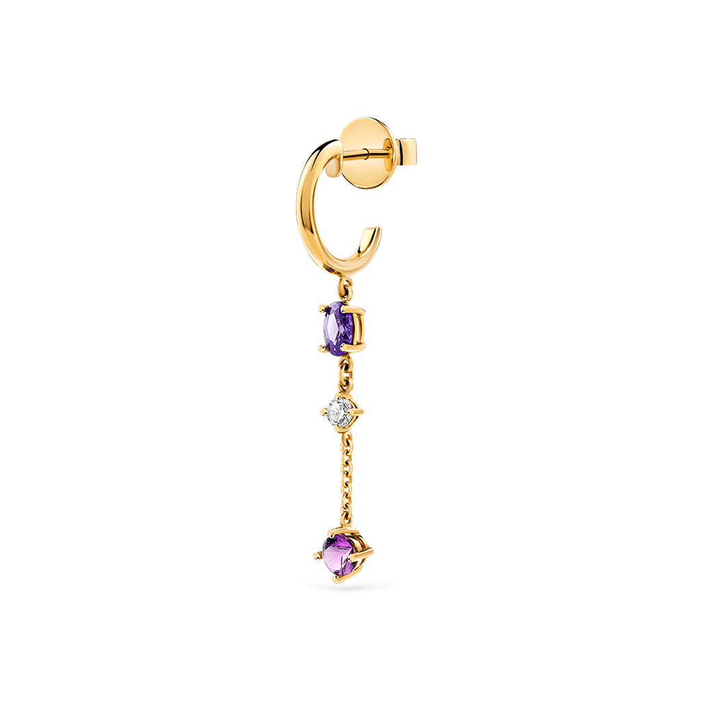 Line  Sunset Earring