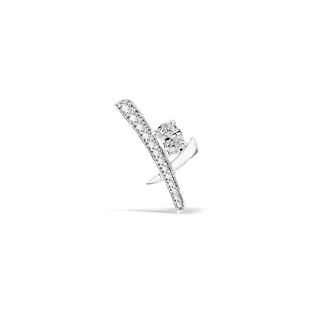 Love diamond Earring เครื่องประดับเพชรแท้,ต่างหูเพชรแท้,ต่างหูเพชรแท้เม็ดเดี่ยว
