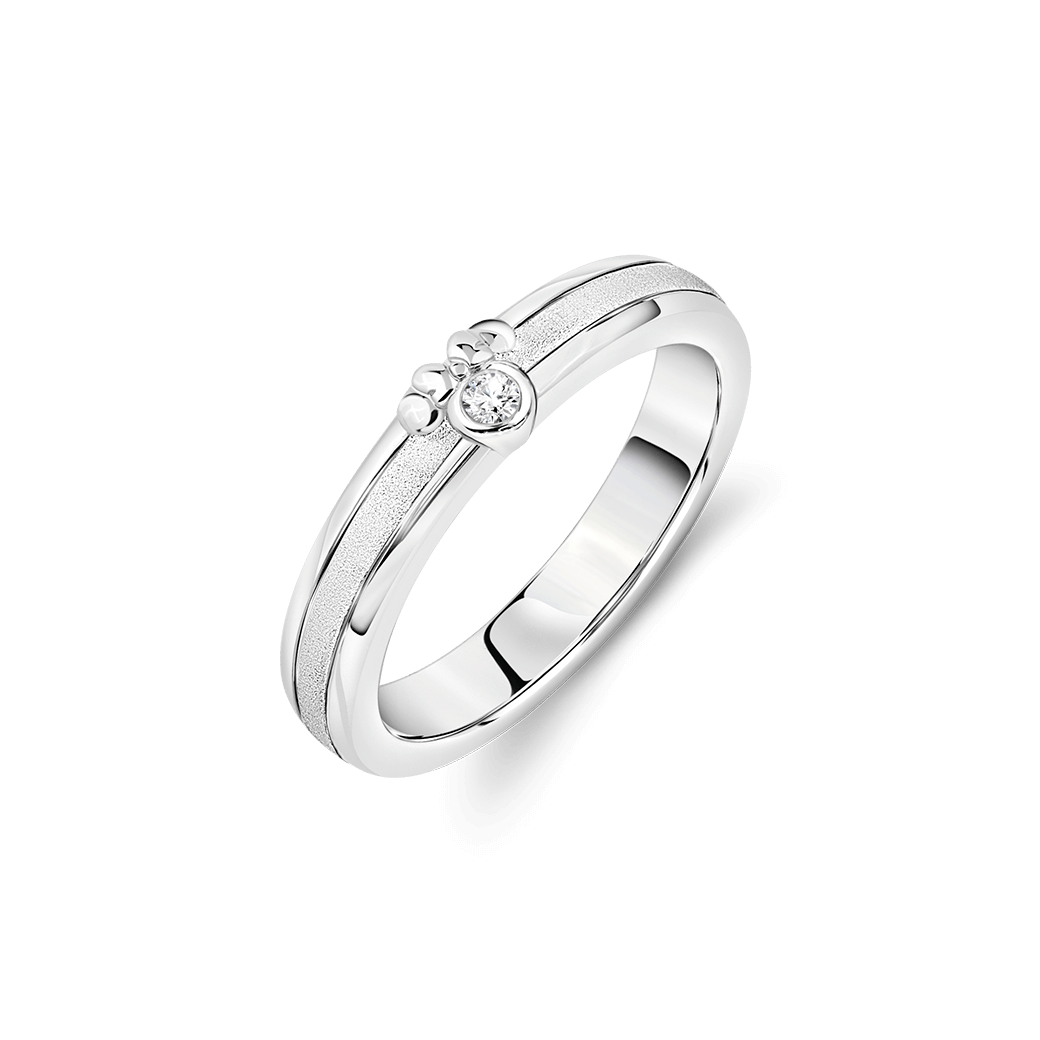 ภาพรายละเอียดแหวน Minnie Together Diamond Band Ring
