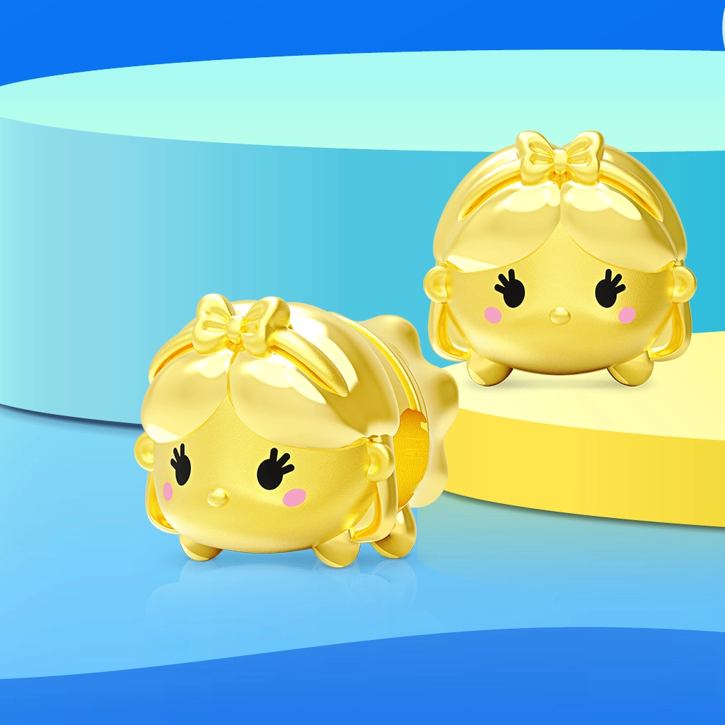 ภาพชาร์มสร้อยข้อมือ Disney Tsum Tsum Alice Charm