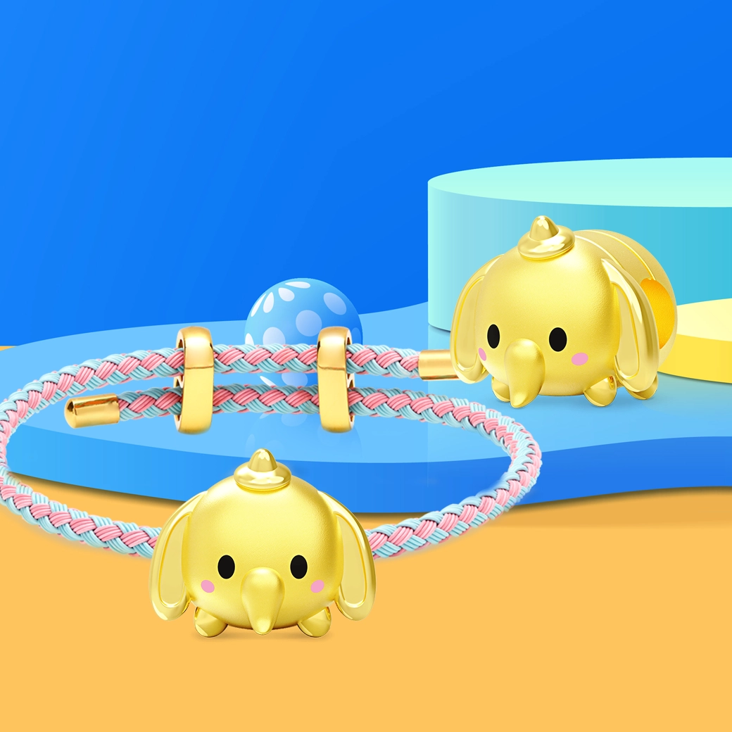 ภาพรายละเอียดชาร์มสร้อยข้อมือ Disney Tsum Tsum Dumbo Charm